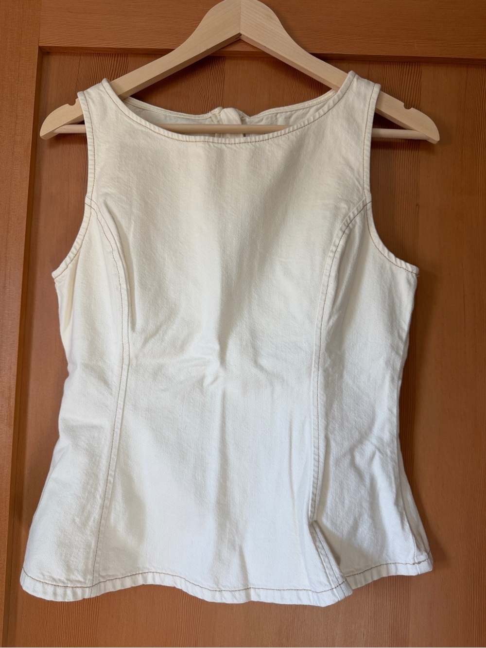 Madewell Denim Sleeveless Shell